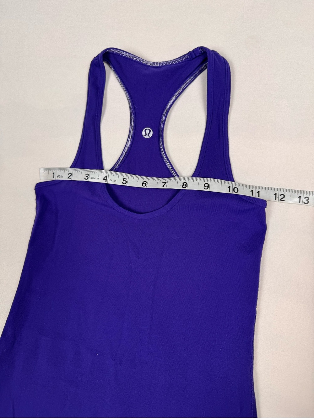 Lululemon Cool Racerback Tank Blue Women’s 2 Retail $42 - Picture 2 of 4